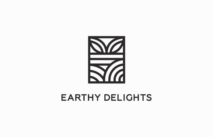 Earthy Delights logo concepts