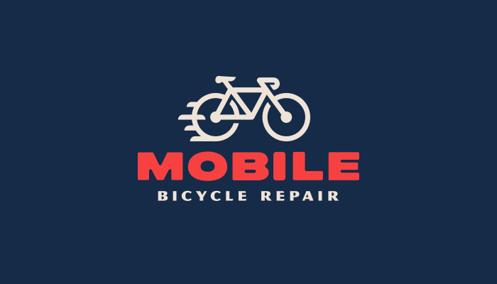 Mobile Bicycle Repair logo design